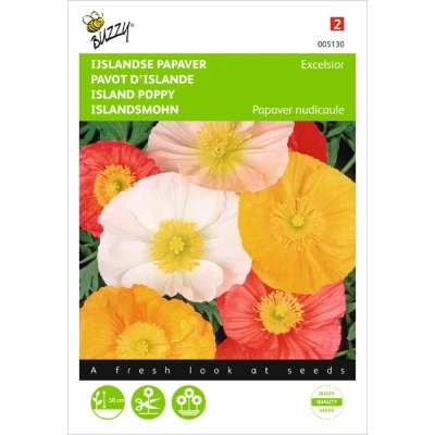 Afbeelding van Papaver, IJslandse Excelsior gemengd