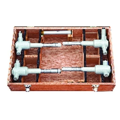Afbeelding van MITUTOYO 368 994 binnenschroefmaatset met 3 punts meting 100 200mm 4 delig