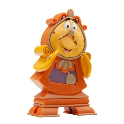 Afbeelding van Bullyland 12563 speelfiguur Heer von Unruh uit Walt Disney Belle en het Beest, ca. 6,9 cm, detailgetrouw, ideaal als klein geschenk voor kinderen vanaf 3 jaar