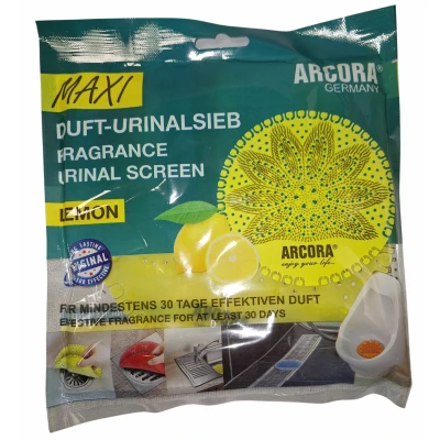 Afbeelding van Geurmat Urinoir Maxi Lemon Geel