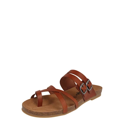 Afbeelding van Cosmos dames slipper Cognac Maat 36