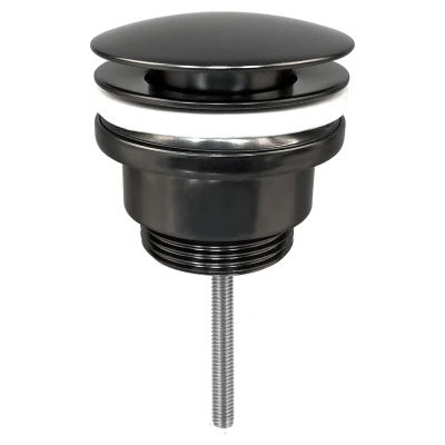 Afbeelding van Differnz afvoerplug pop up design gunmetal