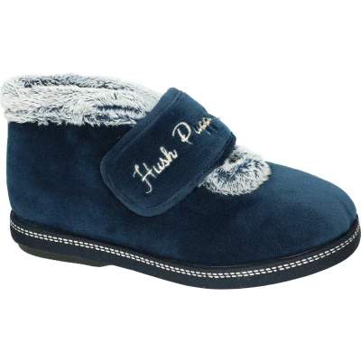 Afbeelding van Hush Puppies Dames blauw donker pantoffels maat 38