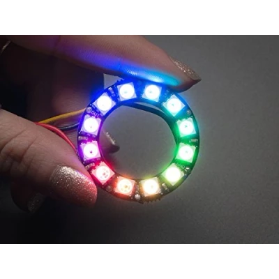 Afbeelding van Adafruit 12 RGB Neopixel LED Ring