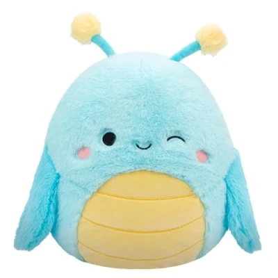 Afbeelding van Squishmallows FuzzAMallows knuffel Giles the Grasshopper 30 cm Zeldzaam exclusief origineel 2024