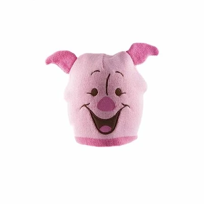 Afbeelding van Disney Winnie The Pooh Piglet Face Beanie Roze
