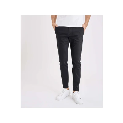 Afbeelding van Mac Chino Griffin Zwart maat W 28 L 32 Heren met Slim fit Pasvorm Duurzaam Suitable Herenkleding