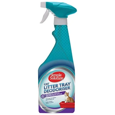 Afbeelding van Simple Solution Kattenbakvulling Geurverwijderaar met enzymatische reiniging, 500 ml