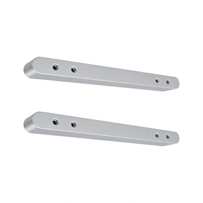 Afbeelding van Paulmann 94603 kabelsysteem montageset houder set van 2 touw chroom mat draad metalen rail