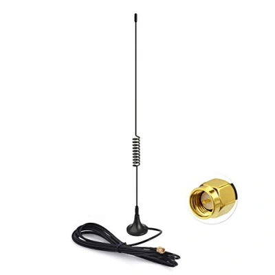 Afbeelding van Bingfu DAB Car Antenna SMA Adapter Magnetic Mount with 5M 16.4ft Extension Cable for Blaupunkt Pioneer Clarion Kenwood Alpine DAB+ Radio