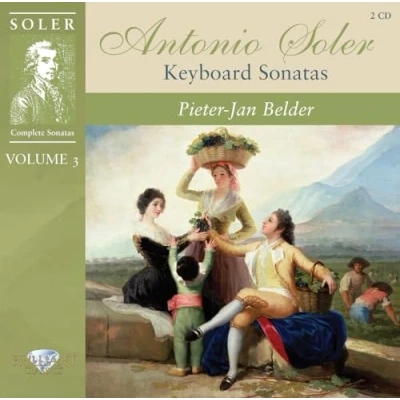Afbeelding van Pieter Jan Belder Soler Keyboard Sonatas Volume 3 (CD)