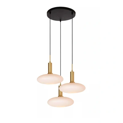 Afbeelding van Lucide Singala Hanglamp 3xe27 Mat Goud / Messing