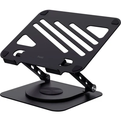 Afbeelding van Trust Zeff Laptop Standaard Metaal Verstelbaar en Opvouwbaar 360 graden draaibaar 10 t/m 16 inch