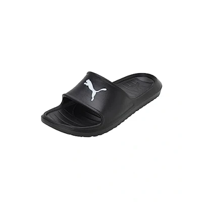 Afbeelding van Puma Unisex Divecat V2 Lite Cat Slide Sandaal, Zwart Wit, 46 EU