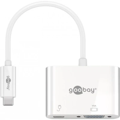 Afbeelding van USB C naar VGA adapter Goobay