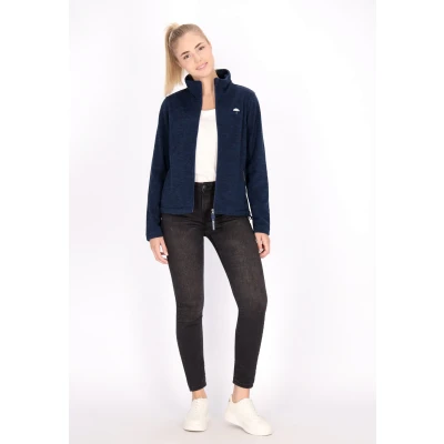 Afbeelding van Fleecejas DREIMASTER XXL / Marine Melange 100% Polyester