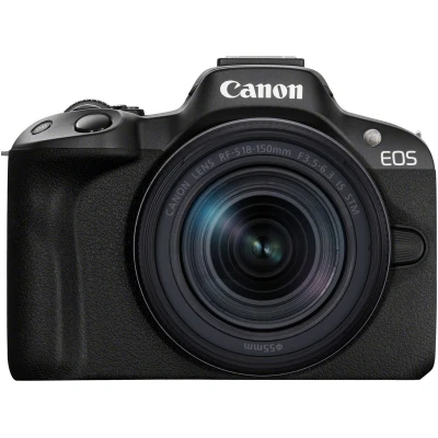 Afbeelding van Canon EOS R50 Black + RF S 18 150 IS STM