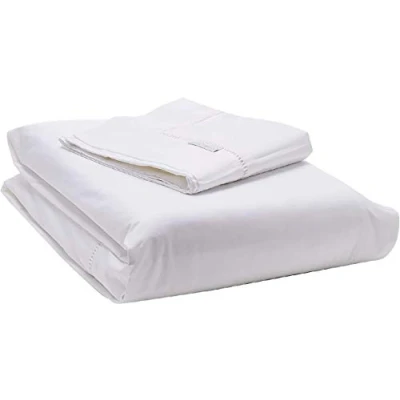 Afbeelding van Heckett Lane Perkal Dekbedovertrek Feline 140x220 White