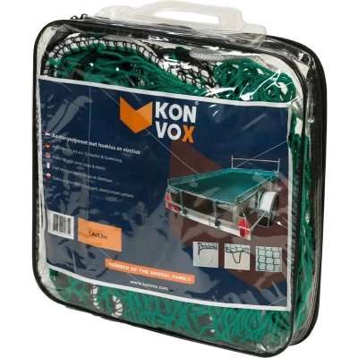 Afbeelding van Loadlok Aanhangw Net + Hoeklussen &amp; Elast. 140 X 250
