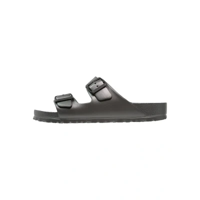 Afbeelding van BIRKENSTOCK Arizona sandalen voor heren, geolied leer, grijs, 41 EU