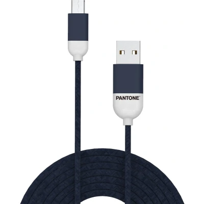 Afbeelding van Celly Micro USB Kabel, Zwart Rubber Pantone