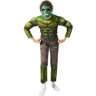 Afbeelding van Hulk superhelden kostuum, kind, maat 122/128