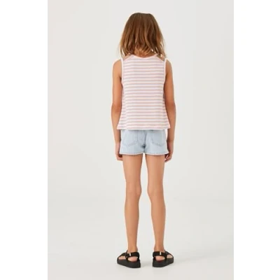 Afbeelding van Garcia Jeansshort voor kinderen, Maat: 98, Bleached