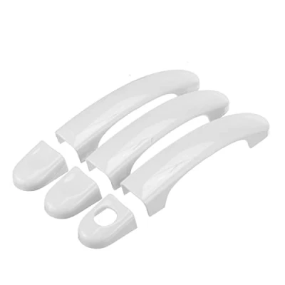 Afbeelding van Auto Styling Decoratie Accessoire Wit Voor VW TRANSPORTER T5 T6 CADDY Accessoires 6 7 8 Stks/set 4 Deurklink Covers Trim Deksel van de deurkruk (Color : 6PCS)