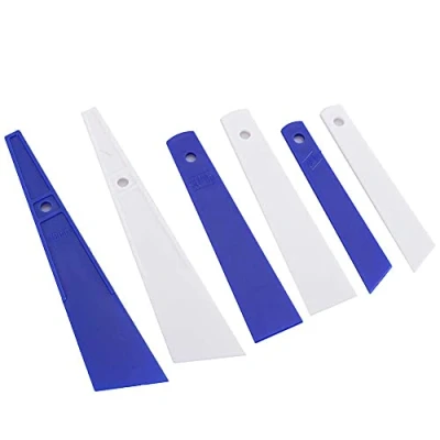 Afbeelding van 6 stks plastic lijm uitstrijkje schraper applicator spreiders handgemaakte diy naaien
