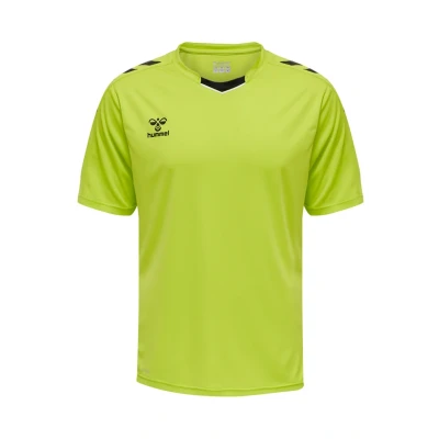 Afbeelding van Hummel Hmlcore XK POLY S/S Tshirt print, Heren, Maat: XXL, Lime popsicle