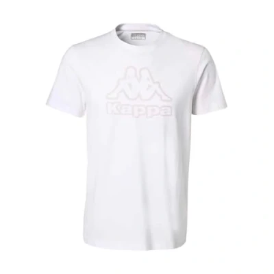 Afbeelding van Kappa Tshirt print, Heren, Maat: XXL, White