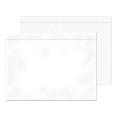Afbeelding van Blake Puur Verpakking C7 123 x 111 mm Effen Documenten Ingesloten Portemonnee Enveloppen Peel en Seal (PDE10) Helder 1000 stuks C6 168 126 Duidelijk