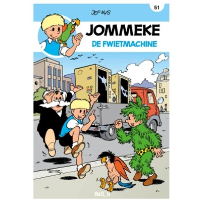 Afbeelding van Jommeke strip nieuwe look 51 De fwietmachine