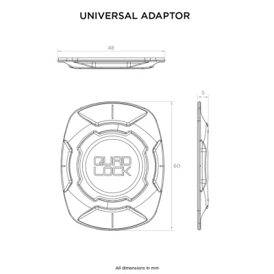 Afbeelding van QUAD LOCK Universal Adaptor