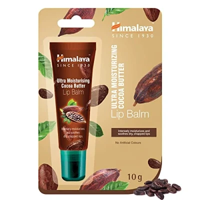 Afbeelding van Himalaya Ultra Moisturizing Lip Balm Met Cacaoboter Hydrateert Voor Zachte En Soepele Lippen, 10 G
