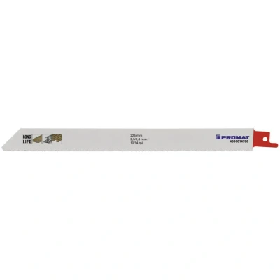 Afbeelding van Promat s1122vf reciprozaagblad 225x10/14tpi 4000814700