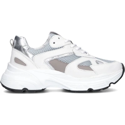 Afbeelding van Omoda Tokio Sneakers Leren Sneaker Dames Wit Maat 38