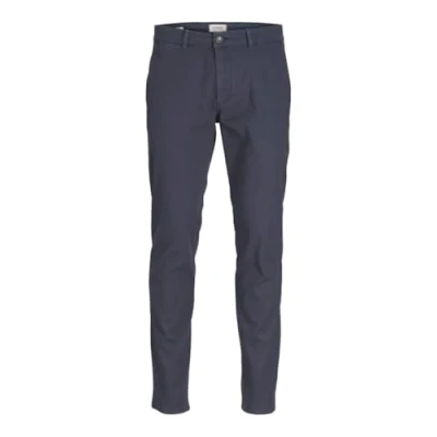 Afbeelding van JJ REBEL Jrebmichael Slim Sharp Noos Chino broek voor heren, navy blazer, 31W / 36L