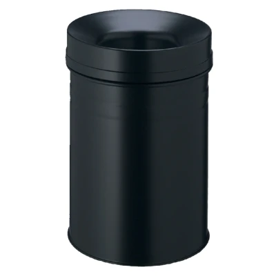 Afbeelding van Papierbak met vlamdover Durable 3325 01 15liter zwart