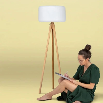 Afbeelding van Newgarden Chloe LED vloerlamp solar + accu