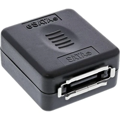 Afbeelding van eSATA (m) SATA adapter SATA300 3 Gbit/s / zwart