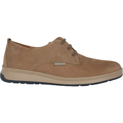 Afbeelding van Mephisto Lester heren veterschoen Taupe maat 46.5 (EU) 11.5 (UK)