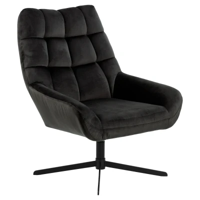 Afbeelding van Leen Bakker Fauteuil Devin Fauteuils Bruin Stof