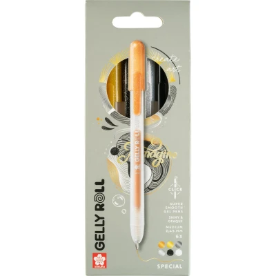 Afbeelding van Sakura Gelly Roll Retractable Special Mix Set 6