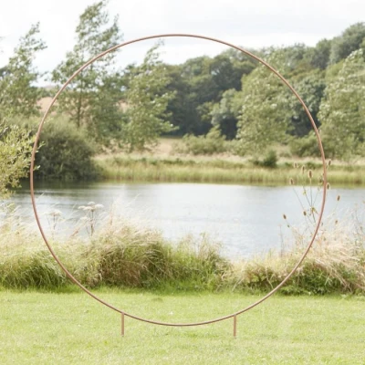 Afbeelding van Ronde Decoratieve Boog Rosé Goud