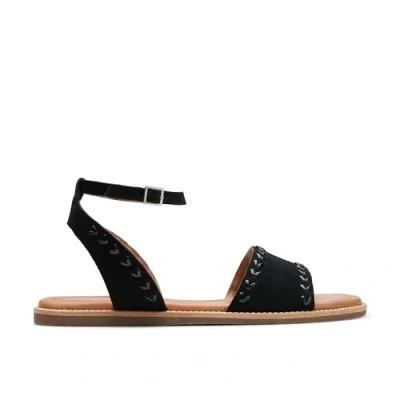 Afbeelding van Clarks Maritime MAY Sandalen black, Dames, Maat: 37, Black Veloursleer