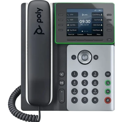Afbeelding van Poly Edge E320 VoIP telefoon met nummerherkenningwachtstand