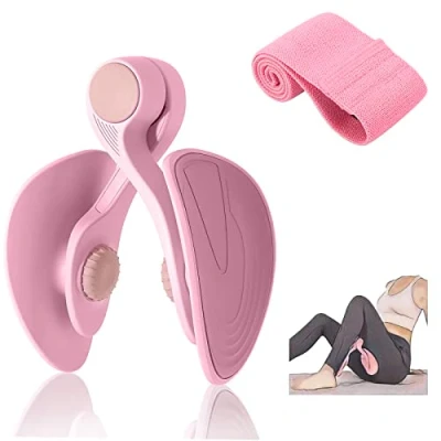 Afbeelding van Thigh Master Hip Trainer Trainingsapparaat, Dij Bekkenbodem Voor Postpartum Revalidatie Trimmer Binnendij Exerciser (Roze)