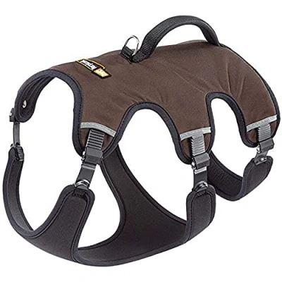 Afbeelding van Ferplast Ergotrekking Tuig, bruin S 46 56cm Hond
