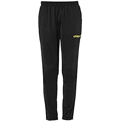 Afbeelding van Uhlsport Stream 22 Trainingsbroek Kind Zwart Limoen Geel Maat 116